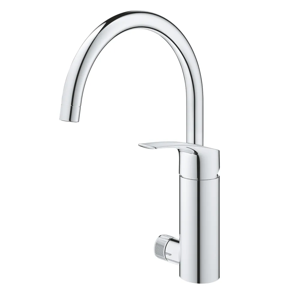 Köksblandare Grohe Eurosmart 31786 Engreppsblandare Diskmaskinsavstängning & Svängbar Pip
