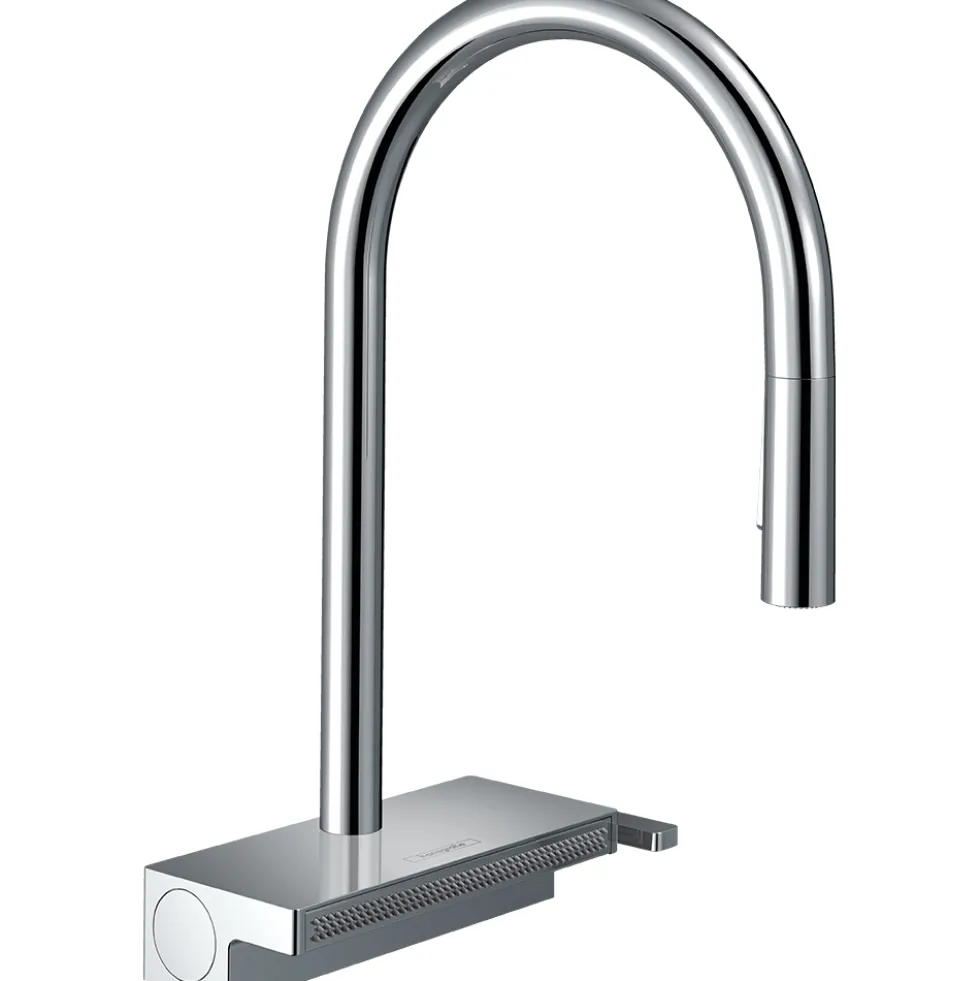 Köksblandare Hansgrohe Aquno Select M81 170 3-jet med Utdragbar pip