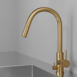 Köksblandare Scandtap Steel Access med Utdragbar Pip