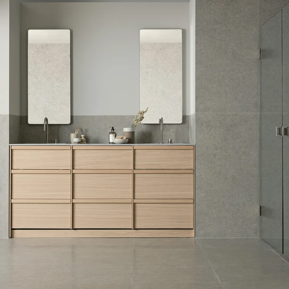 Klinker Bricmate J66 J Stone Select Light Grey Honed 60x60 cm