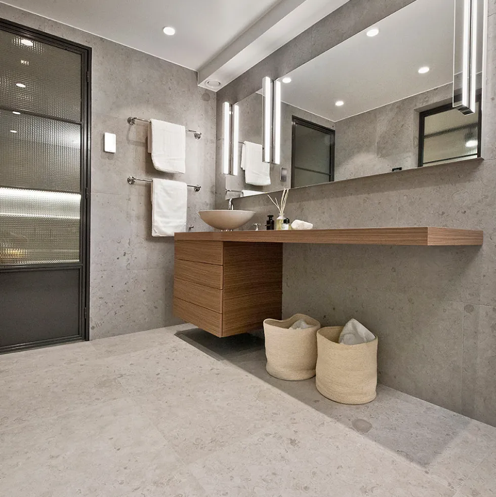 Klinker Bricmate J66 Norrvange Light Grey Brushed 60x60 cm