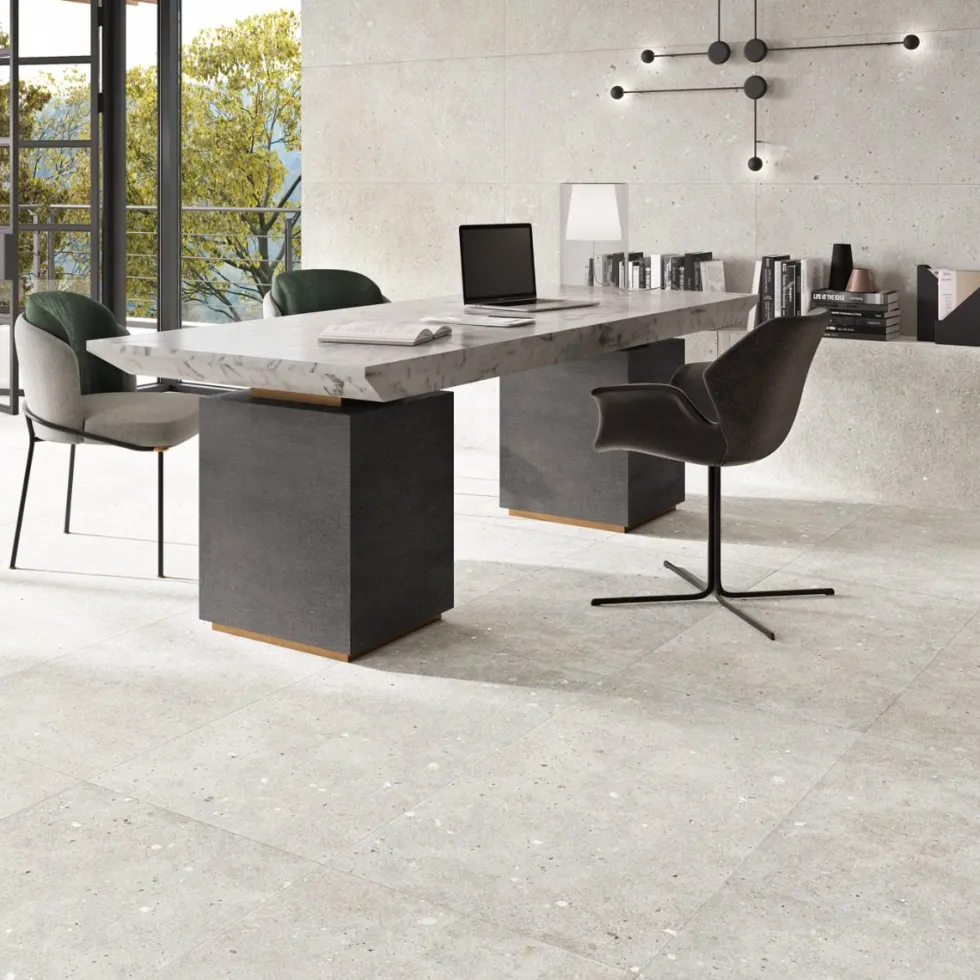 Klinker Glamstone White Matt 120x120 cm