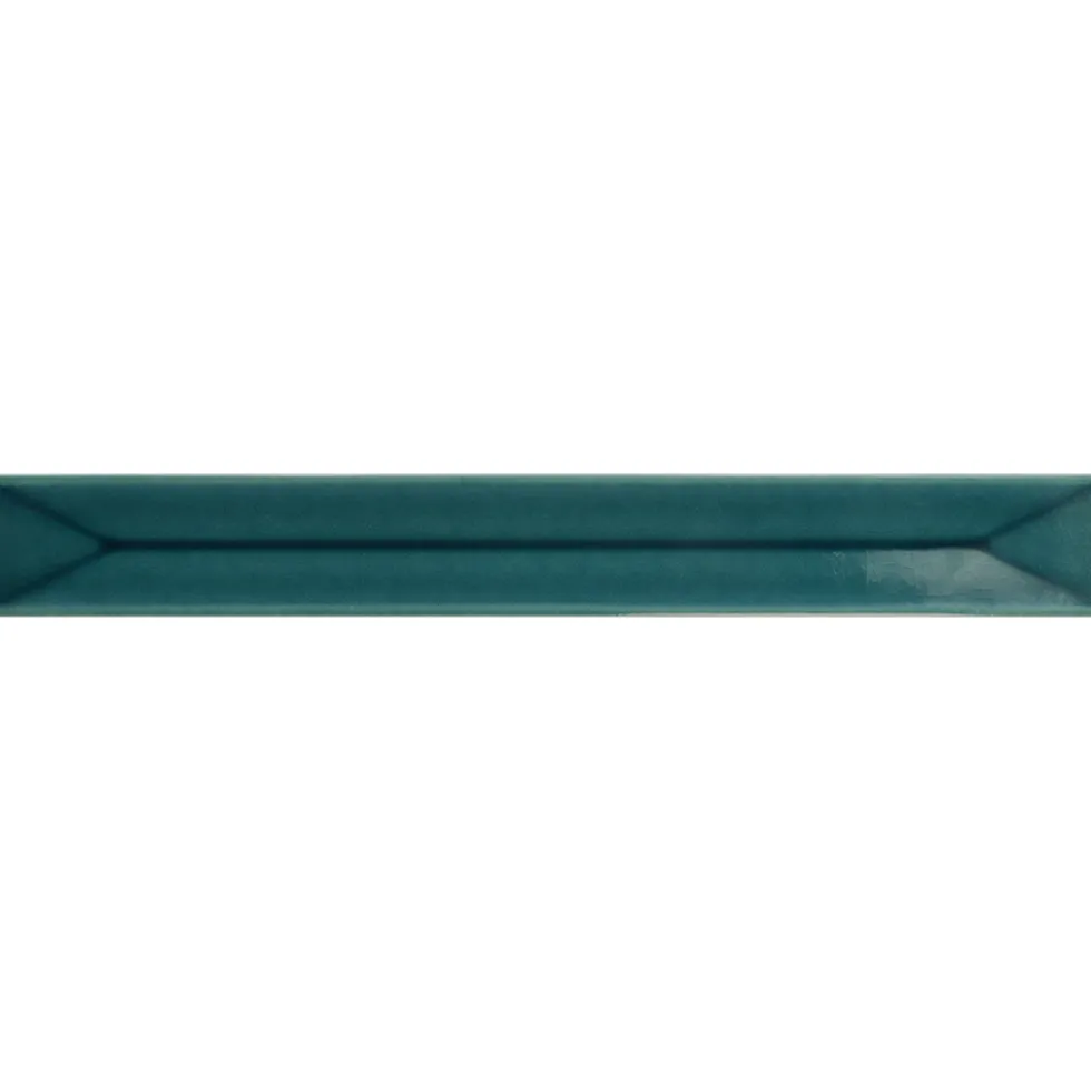 Klinker Lhådös Vitral Dekor Petrol 5x40 cm