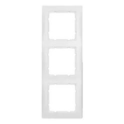 Kombinationsram Hager 3-fack i Plast S.1