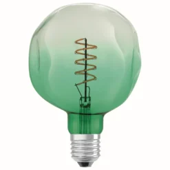 LED-Lampa Osram Deco ET124 Grön E27 Vintage 1906 Dimbar