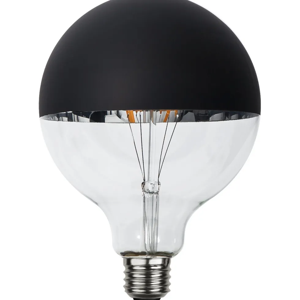LED-lampa Star Trading E27 G125 Top Coated Dimbar
