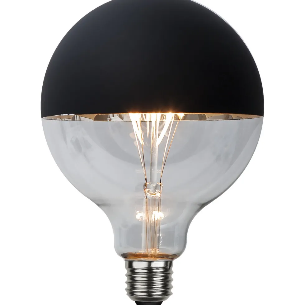 LED-lampa Star Trading E27 G125 Top Coated Dimbar