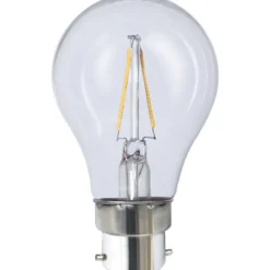 LED-lampa Star Trading Filament B22 A60 Klar 2W