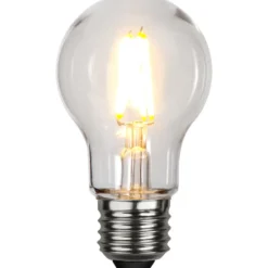 LED-lampa Star Trading Filament E27 A55 Outdoor Lighting PC Cover 2,4W