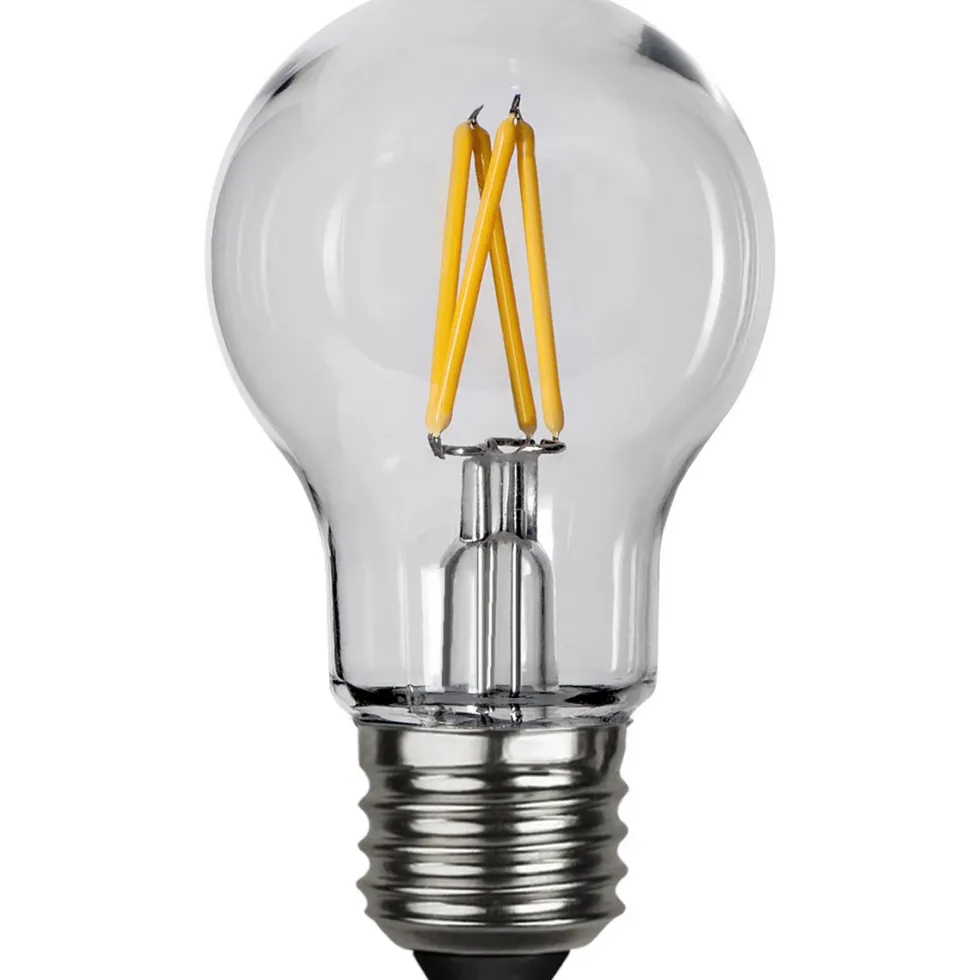 LED-lampa Star Trading Filament E27 A55 Outdoor Lighting PC Cover 2,4W