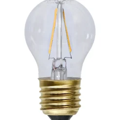 LED-lampa Star Trading Filament E27 G45 Soft Glow 1,5W