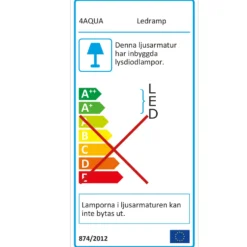 Ljusramp 4AQUA 2 Spottar