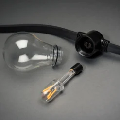 Ljusslinga Gnosjö Konstsmide Amber M-form Utbytbar LED 4,5 m