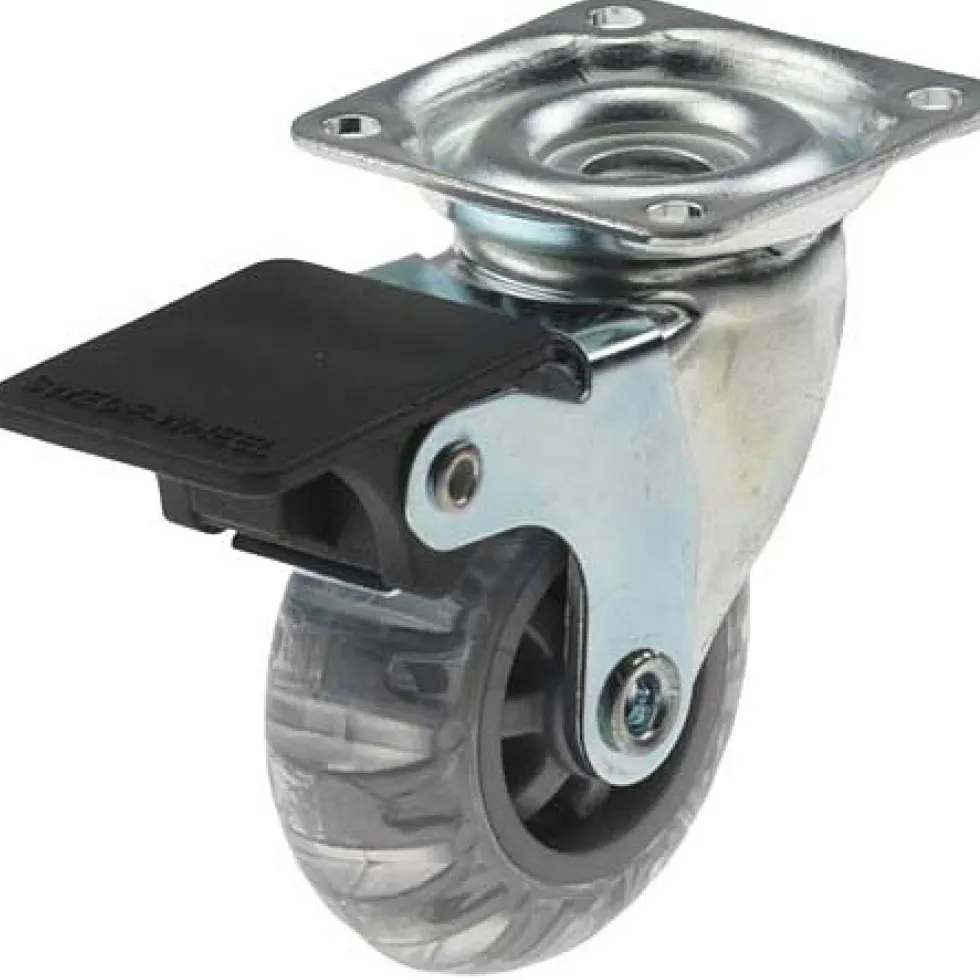 Länkhjul Millers Inline med Broms 50 mm