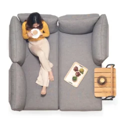Loungegrupp LifestyleGarden TOPAZ vänster/höger 2-sitssoffa x 2