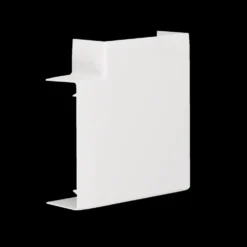 L-Vinkel till Matarkanal Hager Flexibel LF/LFH 40 x 110 mm Halogenfri Vit RAL 9016