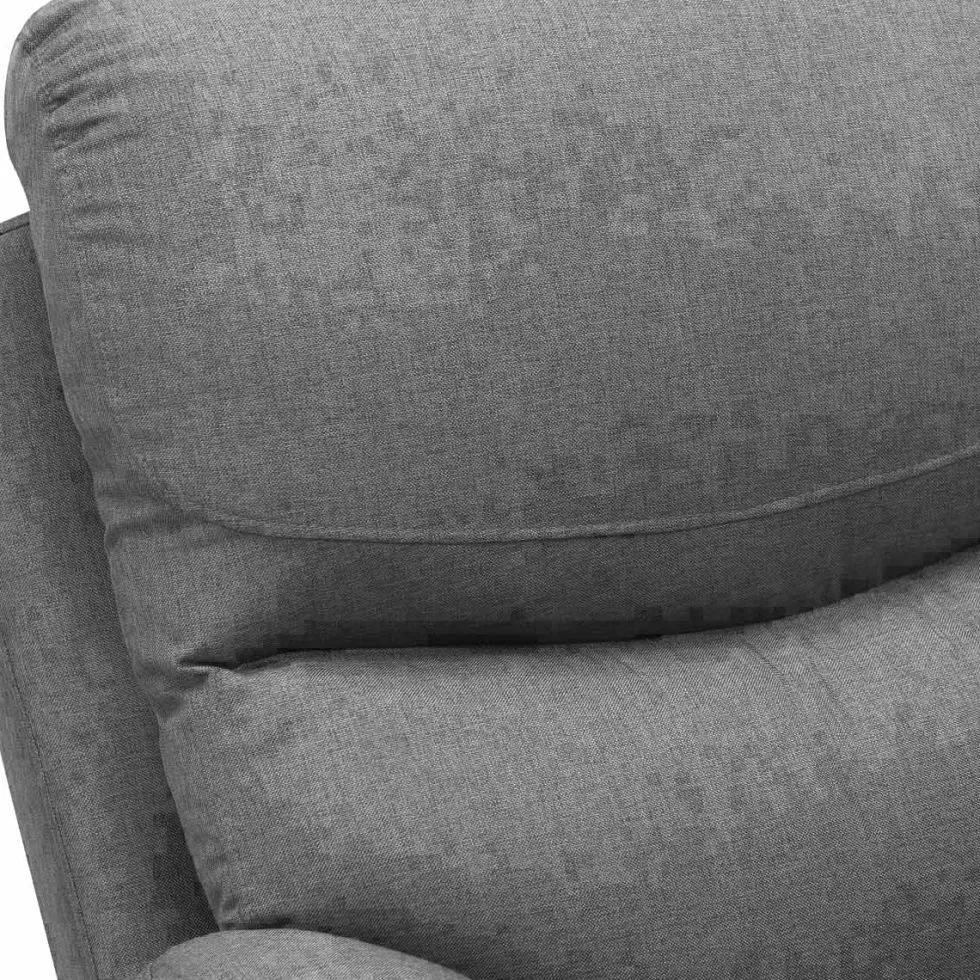 Massagestol Lykke Grå Fällbar Stol med Värmefunktion & Justerbara Massageområden