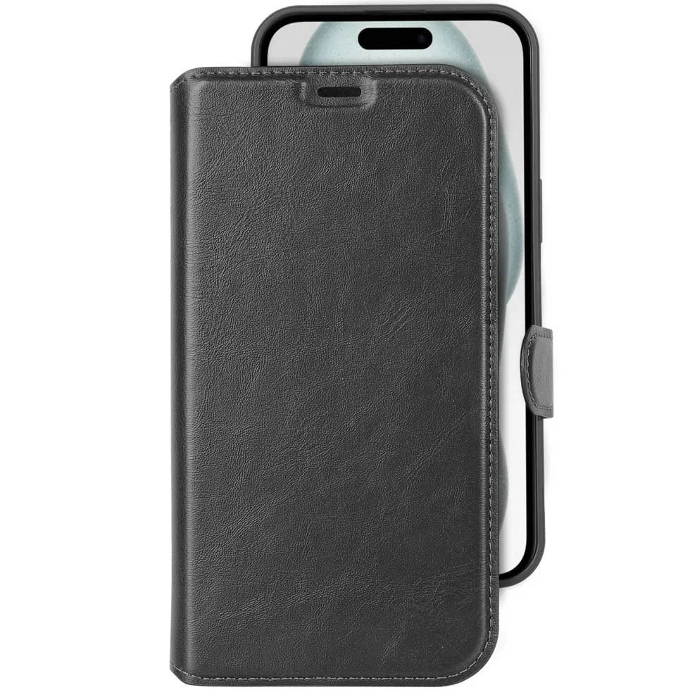 Mobilskal Champion 2-in-1 Slim wallet iPhone 15 Plus