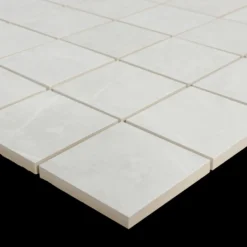 Mosaik Tenfors Altamura Pearl Matt Marmor 7x7 cm