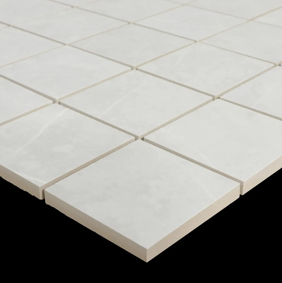 Mosaik Tenfors Altamura Pearl Matt Marmor 7x7 cm