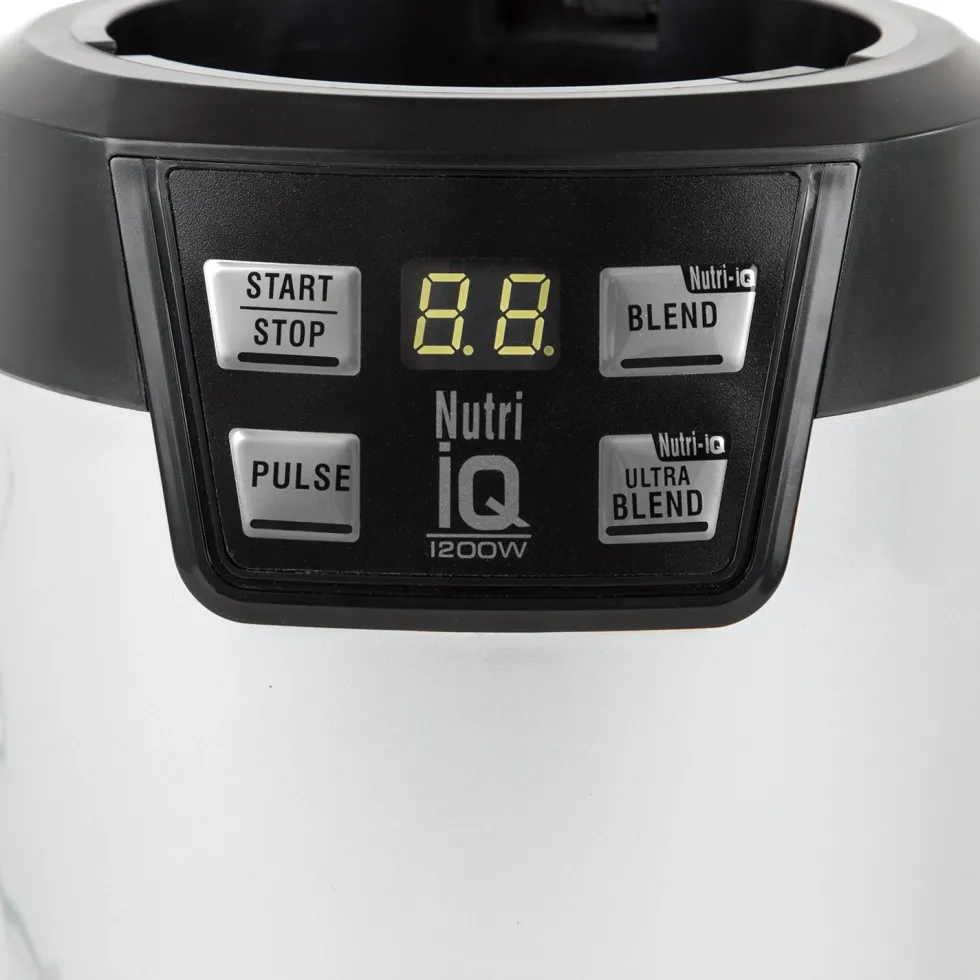 Nutrition Blender Champion Pro Digital 1200W NB500 Svart/Silver