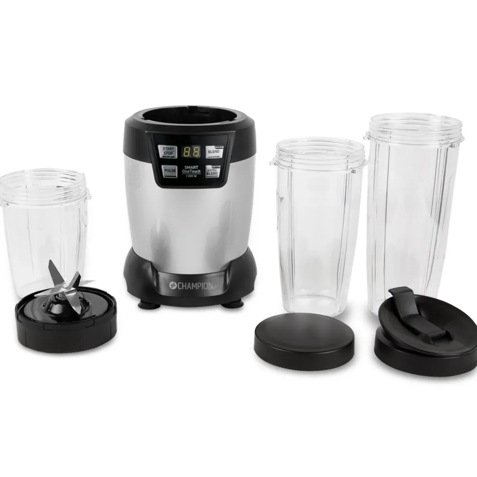 Nutrition Blender Champion Pro Digital 1200W NB500 Svart/Silver