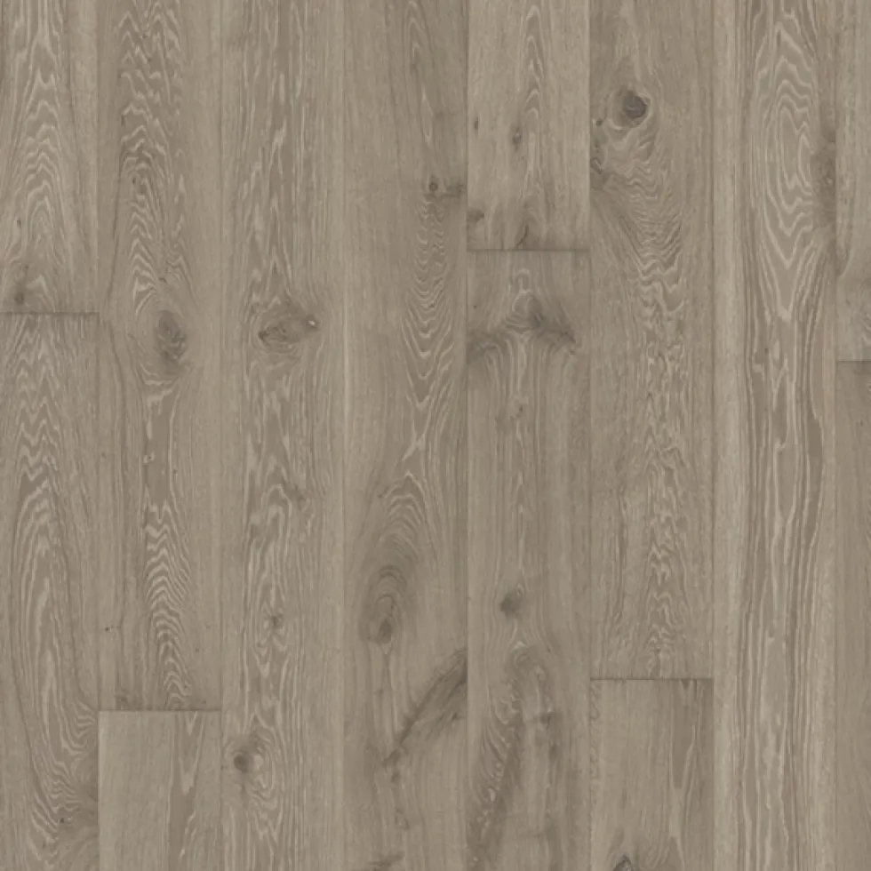 Parkettgolv Kährs Nouveau Gray Mattlackad Borstad Ek 1-Stav Längd: 2420 mm