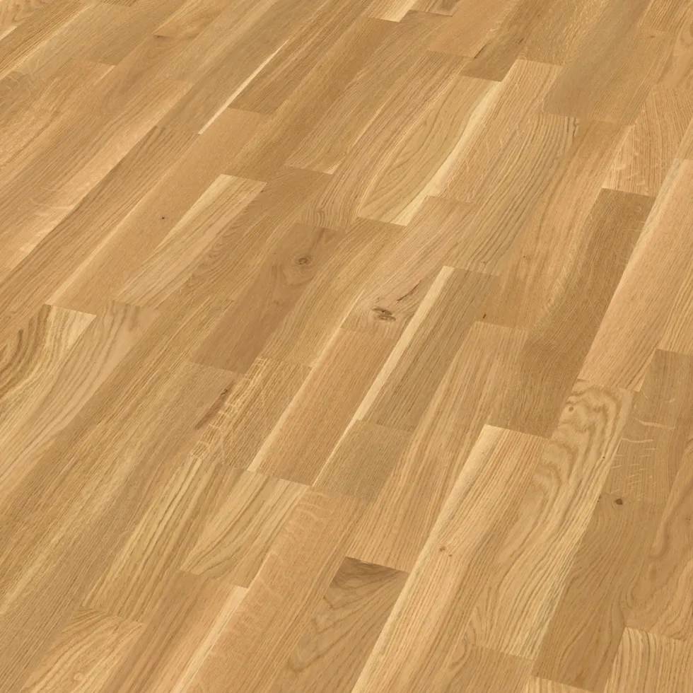 Parkettgolv Meister PB 3-stav Oak Lively Brushed Nature