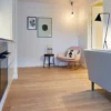 Parkettgolv Moland Burghley Wideplank Ek Vit Mattlack