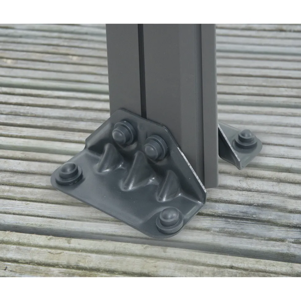 Paviljong Canopia by Palram Milano med Stabil Aluminiumprofil och Polykarbonattak