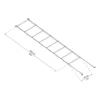 Persienn Canopia by Palram Skuggkit Vit Till Pergola 3 x 6,2 m