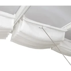 Persienn Canopia by Palram Skuggkit Vit Till Pergola 3 x 6,2 m
