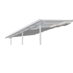 Persienn Canopia by Palram Skuggkit Vit Till Pergola 3 x 6,2 m