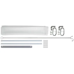 Persienn Canopia by Palram Skuggkit Vit Till Pergola 3 x 6,2 m