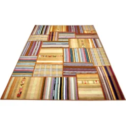 Persisk Patchworkmatta Arkiio Flerfärgad 158x235