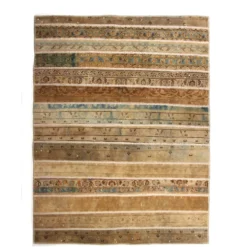 Persisk Patchworkmatta D-sign Handknuten 750675