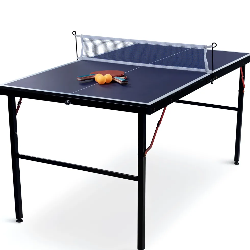 Pingisbord Trekkrunner Mini med Nät/2 Rack/3 Bollar