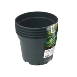 Plastkruka Nelson Garden Planteringskruka i Plats Svart 17 cm, Svart, Krukväxter & Perenner
