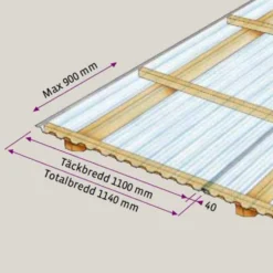 Plasttak HallePlattan Transparent