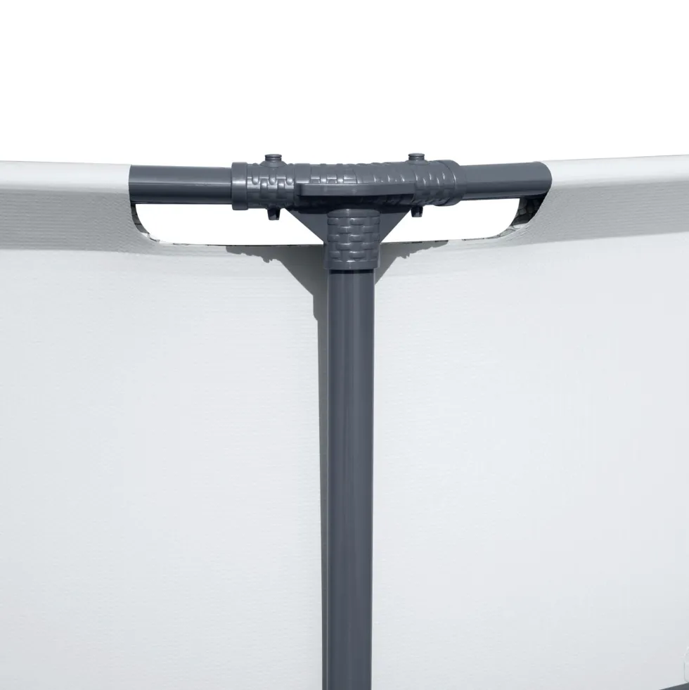 Poolpaket Bestway Steel Pro Max Ø3,66m 76cm Stålramspool Ovanmark med Filterpump