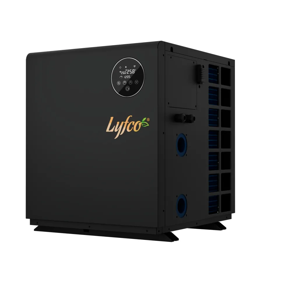 Poolvärmepump Lyfco Vertikal Inverter 13kW Med WiFi-Styrning