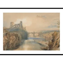 Poster Gallerix Barnard Castle By Joseph Mallord William Turner