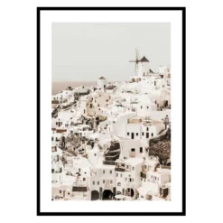 Poster Gallerix Oia Village Santorini