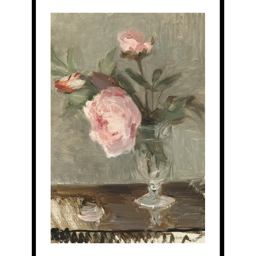 Poster Gallerix Peonies By Berthe Morisot