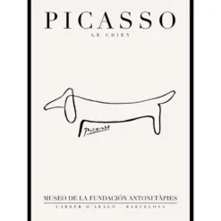 Poster Gallerix Picasso Le Chien