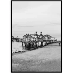 Poster Gallerix Pier At Sunrise