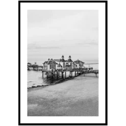 Poster Gallerix Pier At Sunrise