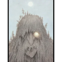 Poster Gallerix Skogstroll By Theodor Kittelsen