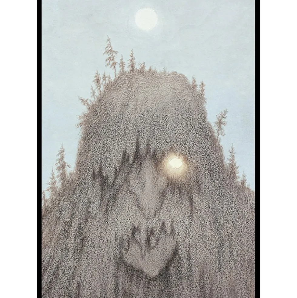 Poster Gallerix Skogstroll By Theodor Kittelsen