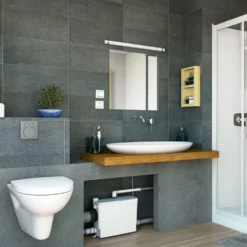 Pumpstation Saniflo Sanipack Up För Vägghängd WC och Tvättställ